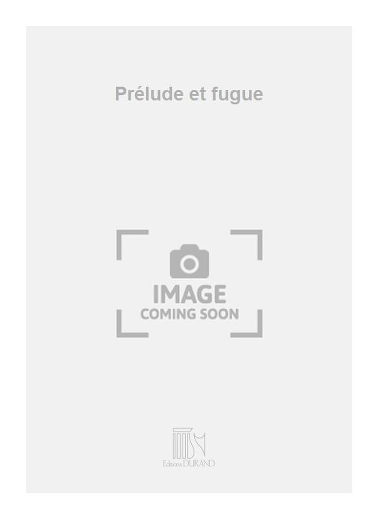 Prelude Et Fugue Op 46 Piano